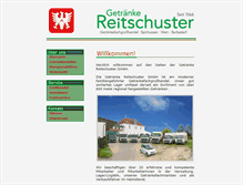 Tablet Screenshot of getraenke-reitschuster.de